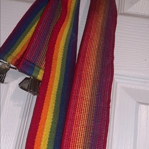 Vintage rainbow suspenders